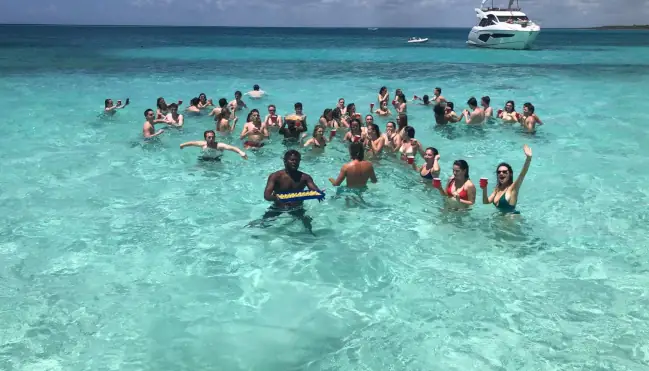 Large group catamaran charter Dominican Republic